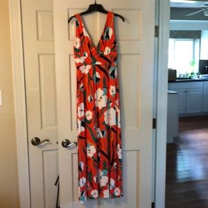 Floral maxi dress